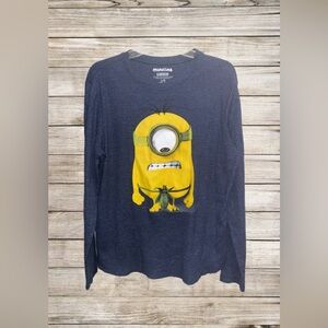 NWOT Minions Long Sleeve Thermal - Large